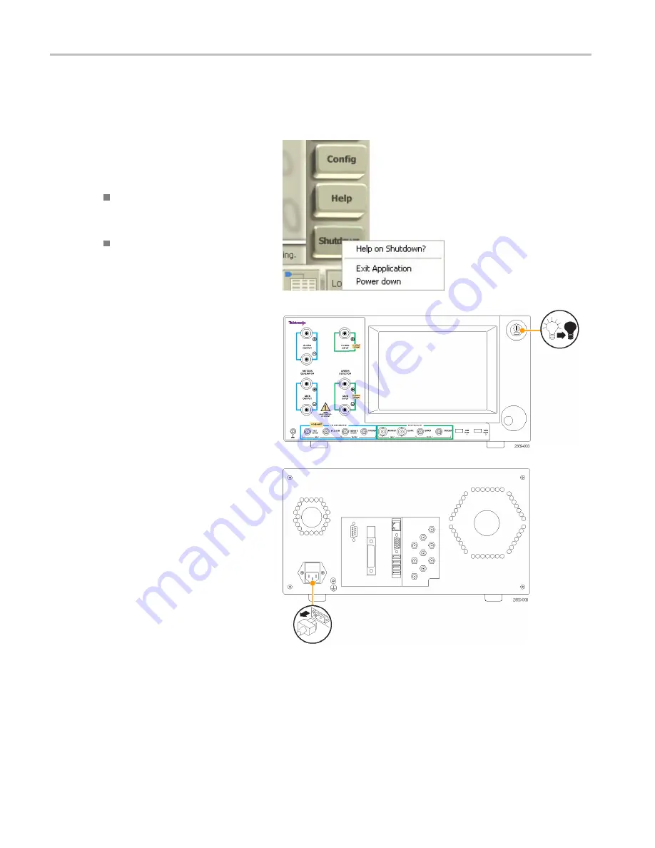 Tektronix BERTScope BSA125C Quick Start User Manual Download Page 24