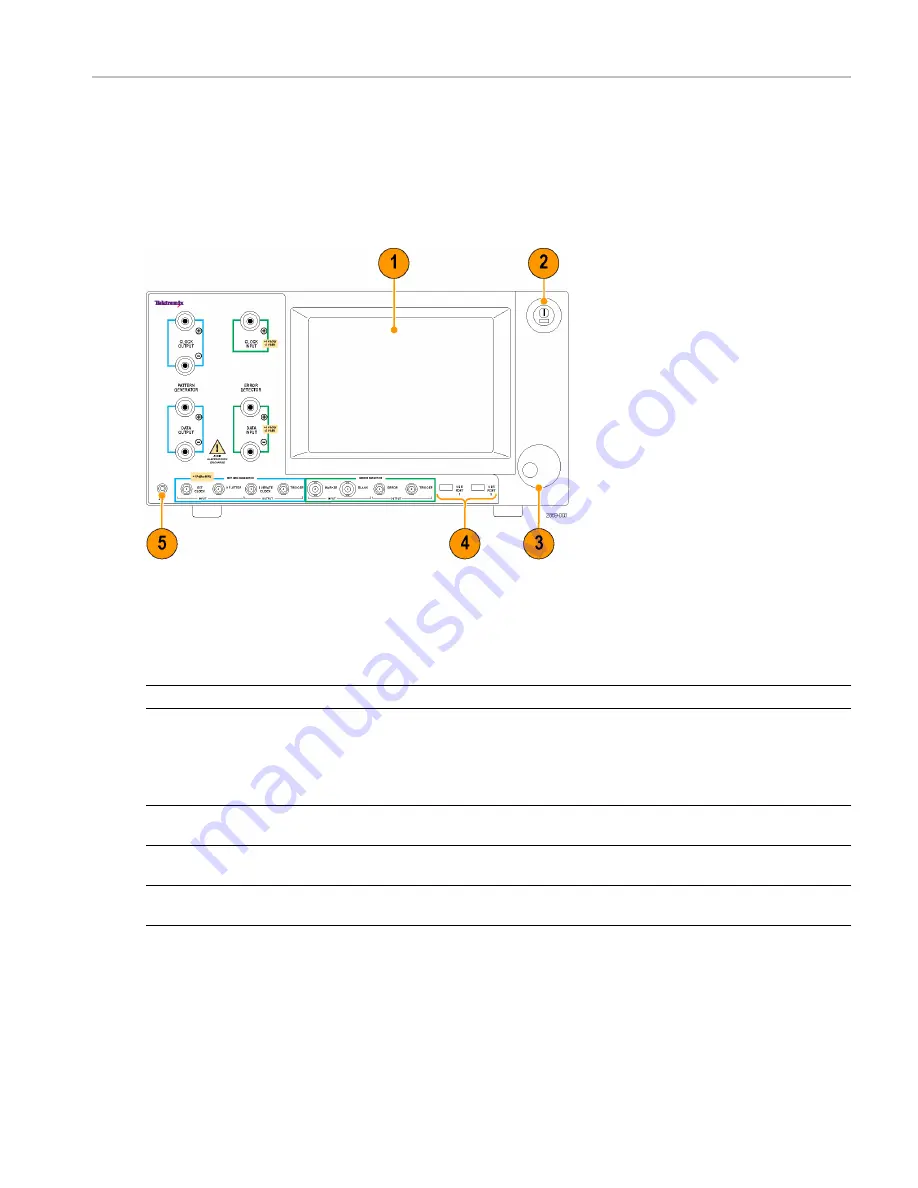 Tektronix BERTScope BSA125C Quick Start User Manual Download Page 25