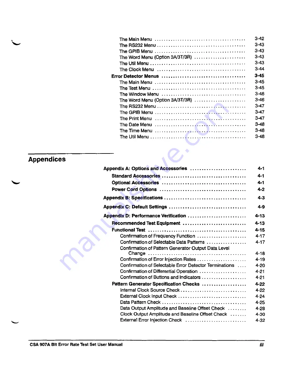 Tektronix CSA 907A User Manual Download Page 10