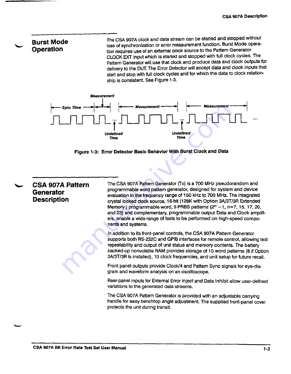 Tektronix CSA 907A User Manual Download Page 18