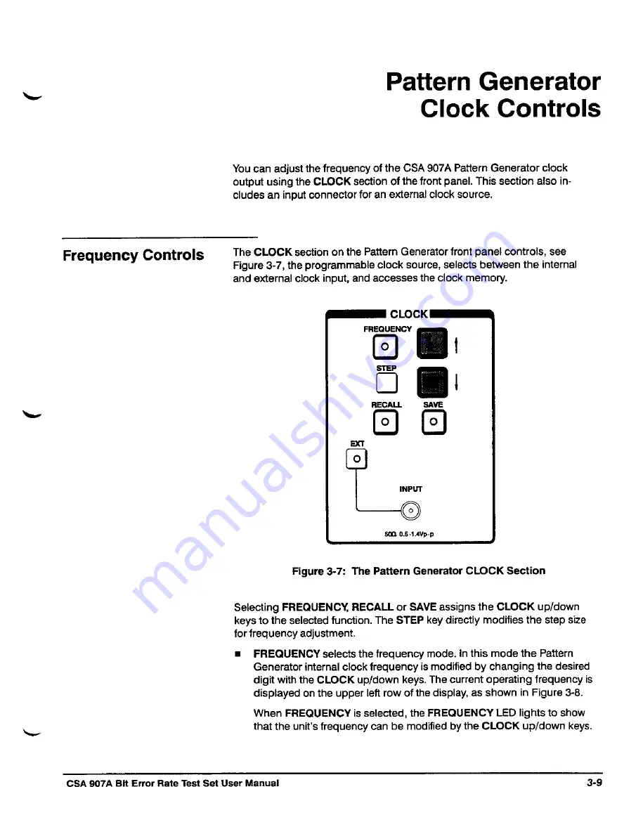 Tektronix CSA 907A User Manual Download Page 48