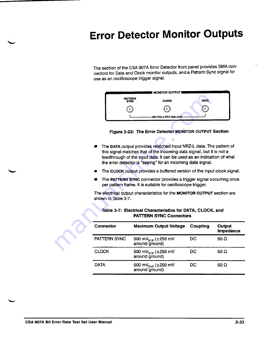 Tektronix CSA 907A User Manual Download Page 72