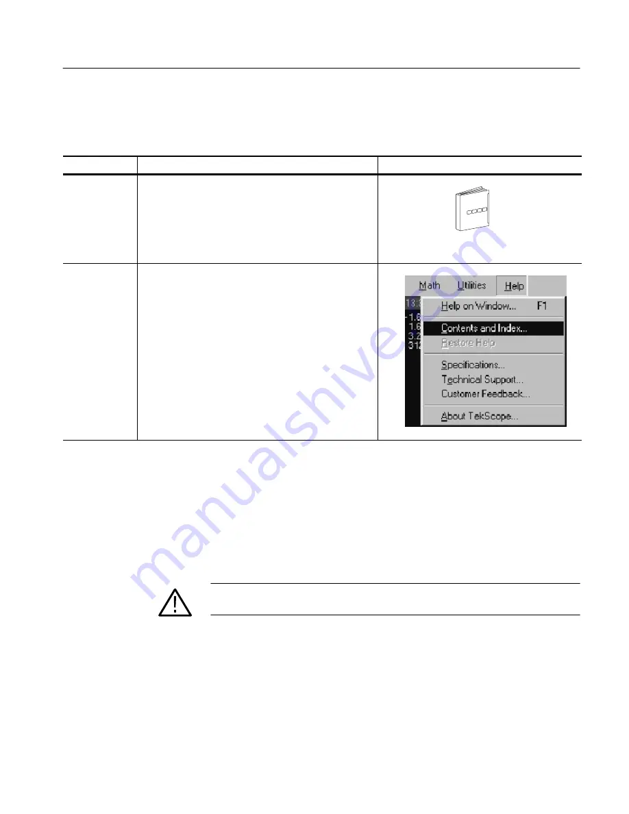 Tektronix CSA7154 User Manual Download Page 97