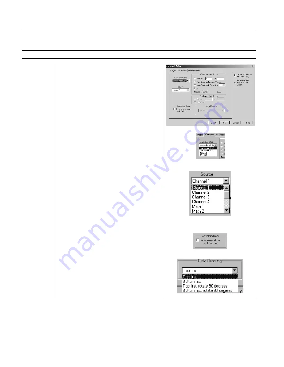 Tektronix CSA7154 Скачать руководство пользователя страница 344