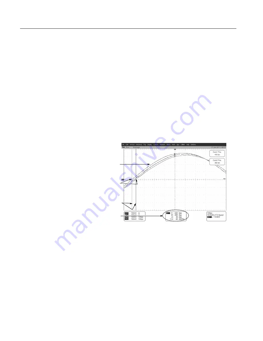 Tektronix CSA7404B Скачать руководство пользователя страница 160