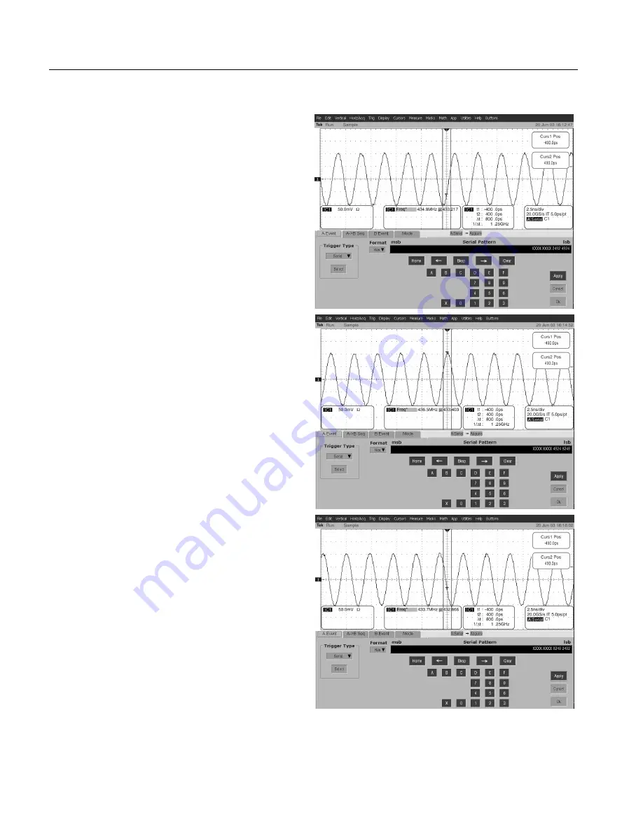 Tektronix CSA7404B Service Manual Download Page 194