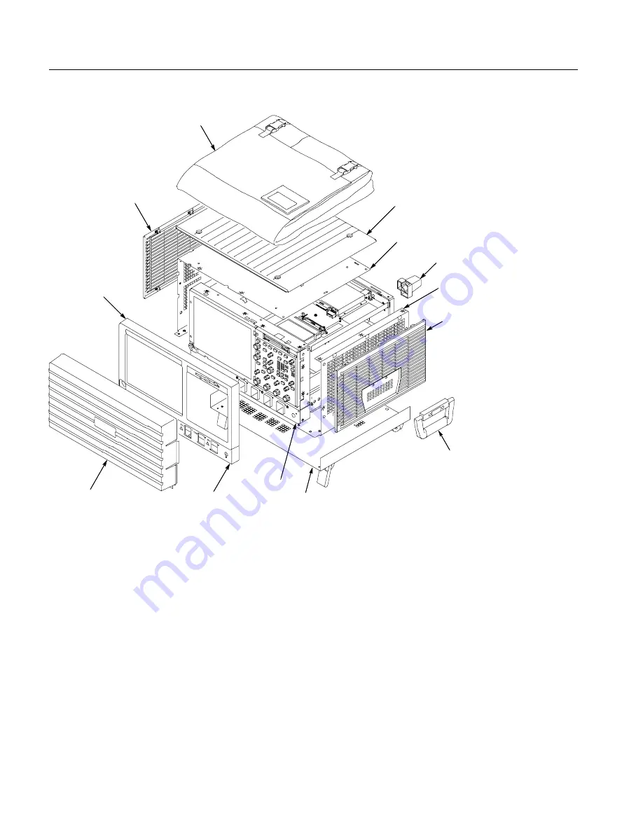 Tektronix CSA7404B Service Manual Download Page 240