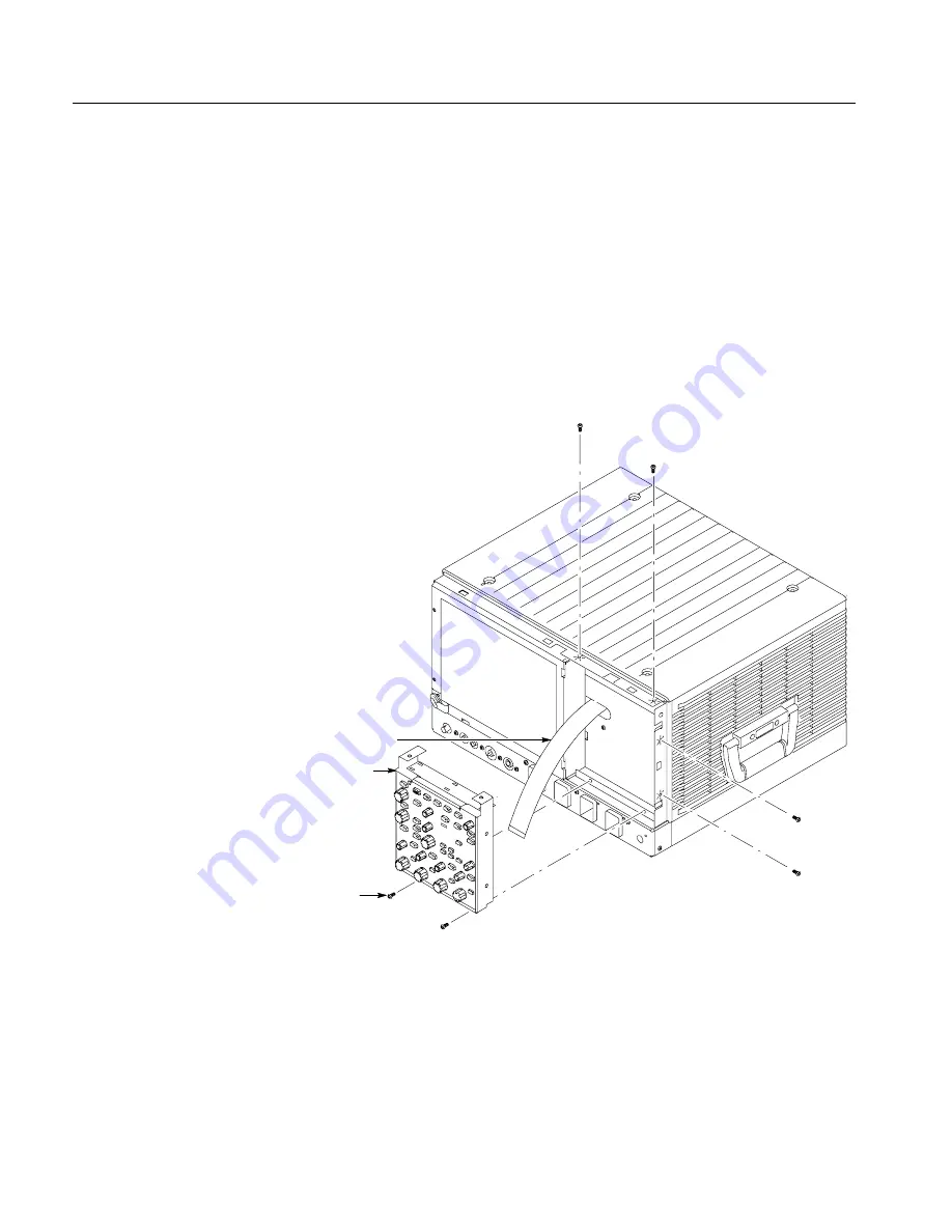 Tektronix CSA7404B Service Manual Download Page 244