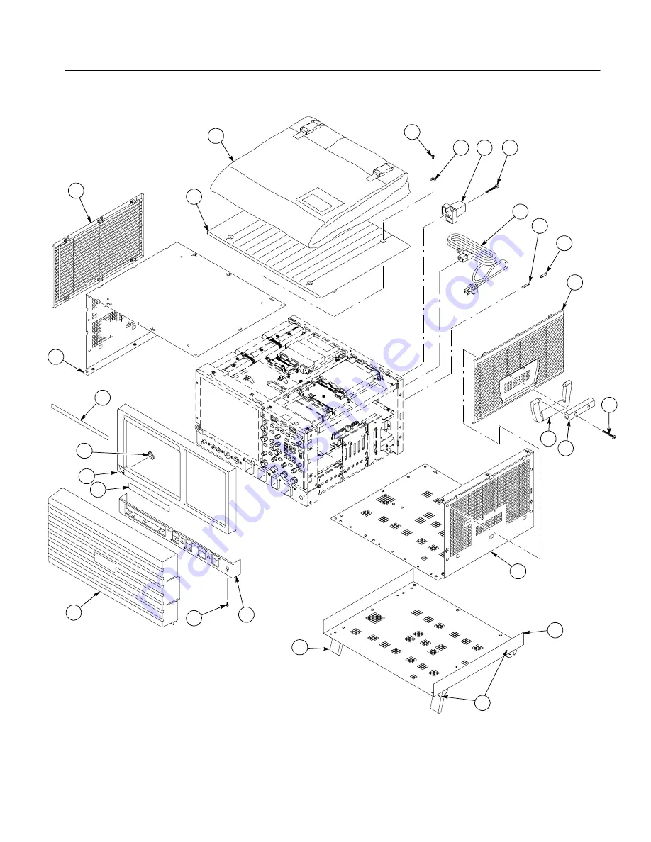 Tektronix CSA7404B Скачать руководство пользователя страница 335