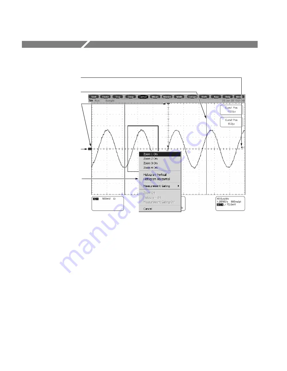 Tektronix CSA7404B Скачать руководство пользователя страница 66