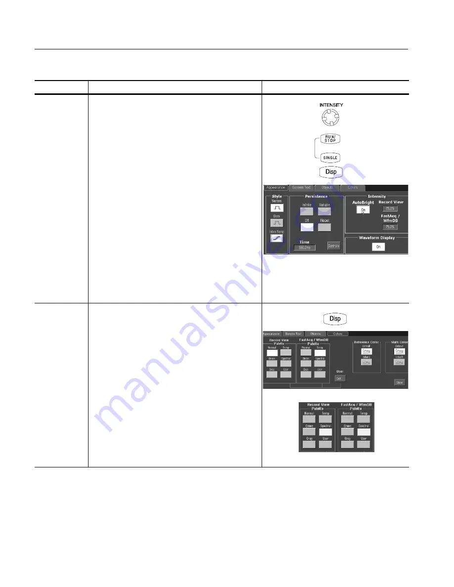 Tektronix CSA7404B User Manual Download Page 114