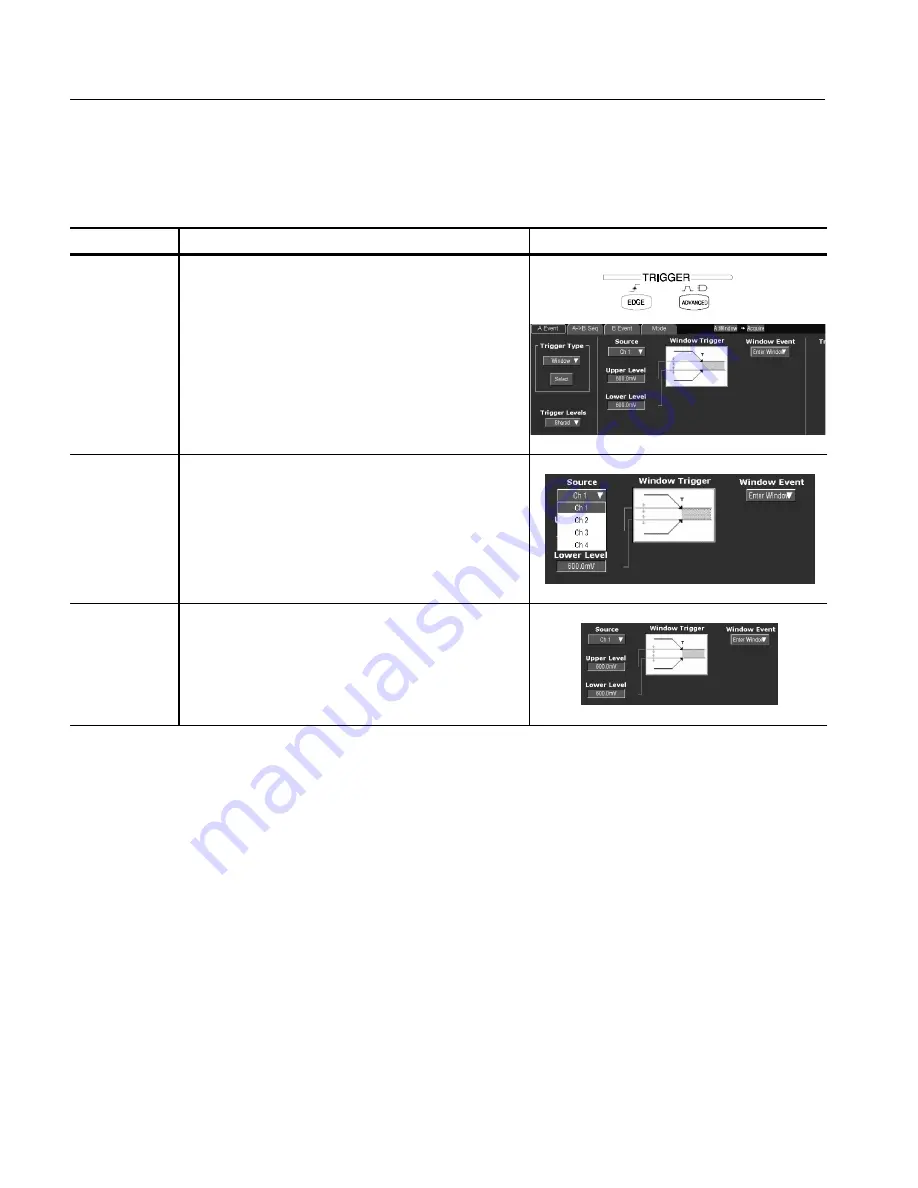 Tektronix CSA7404B Скачать руководство пользователя страница 160