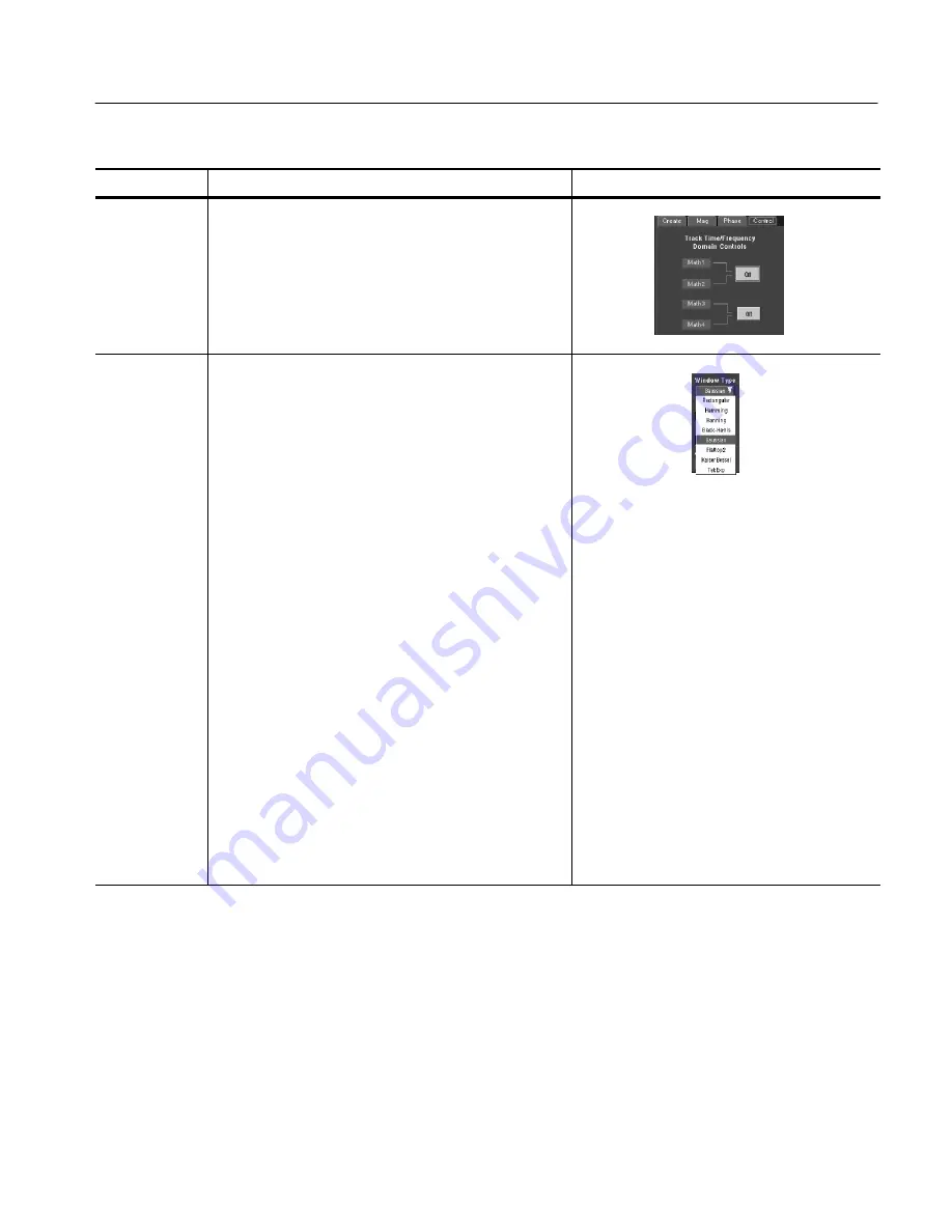 Tektronix CSA7404B User Manual Download Page 279