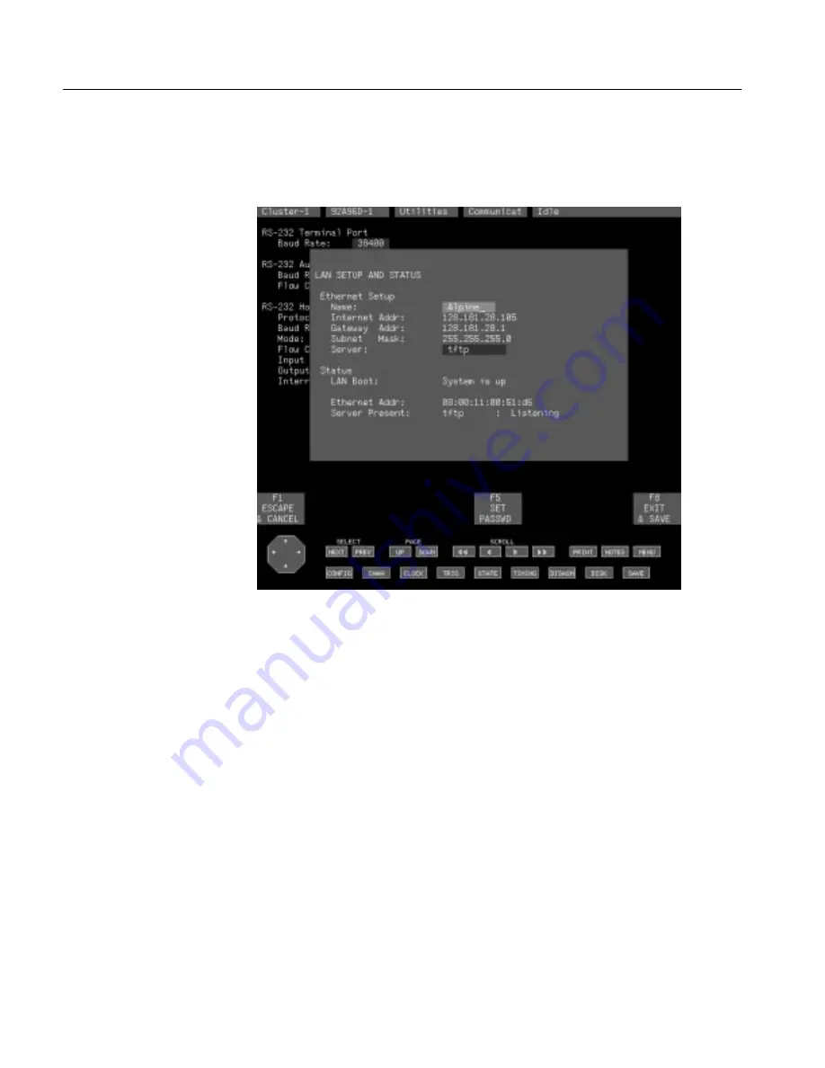 Tektronix DAS 9221 Option 04 User Manual Download Page 129