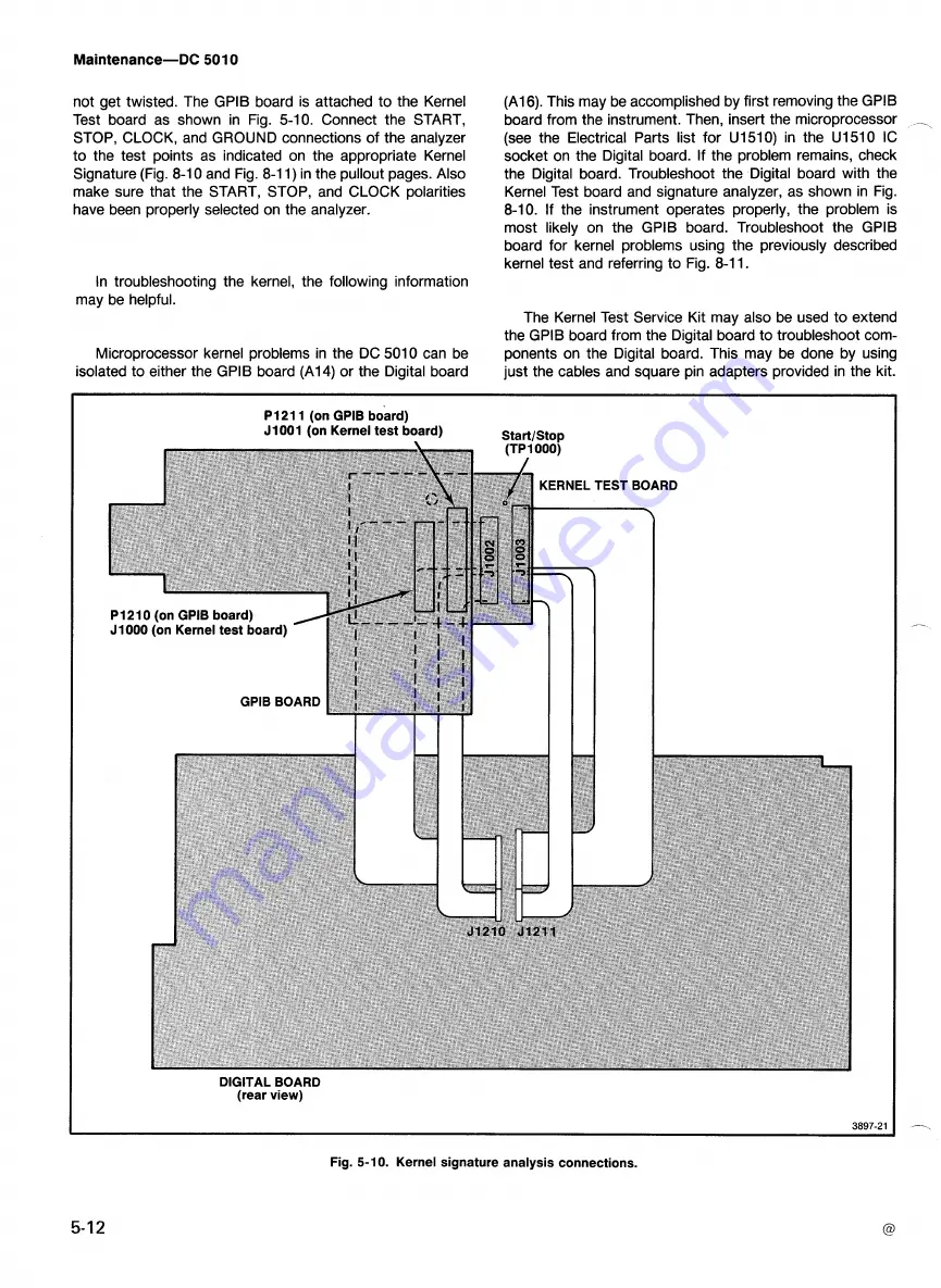 Tektronix DC5010 Instruction Manual Download Page 286