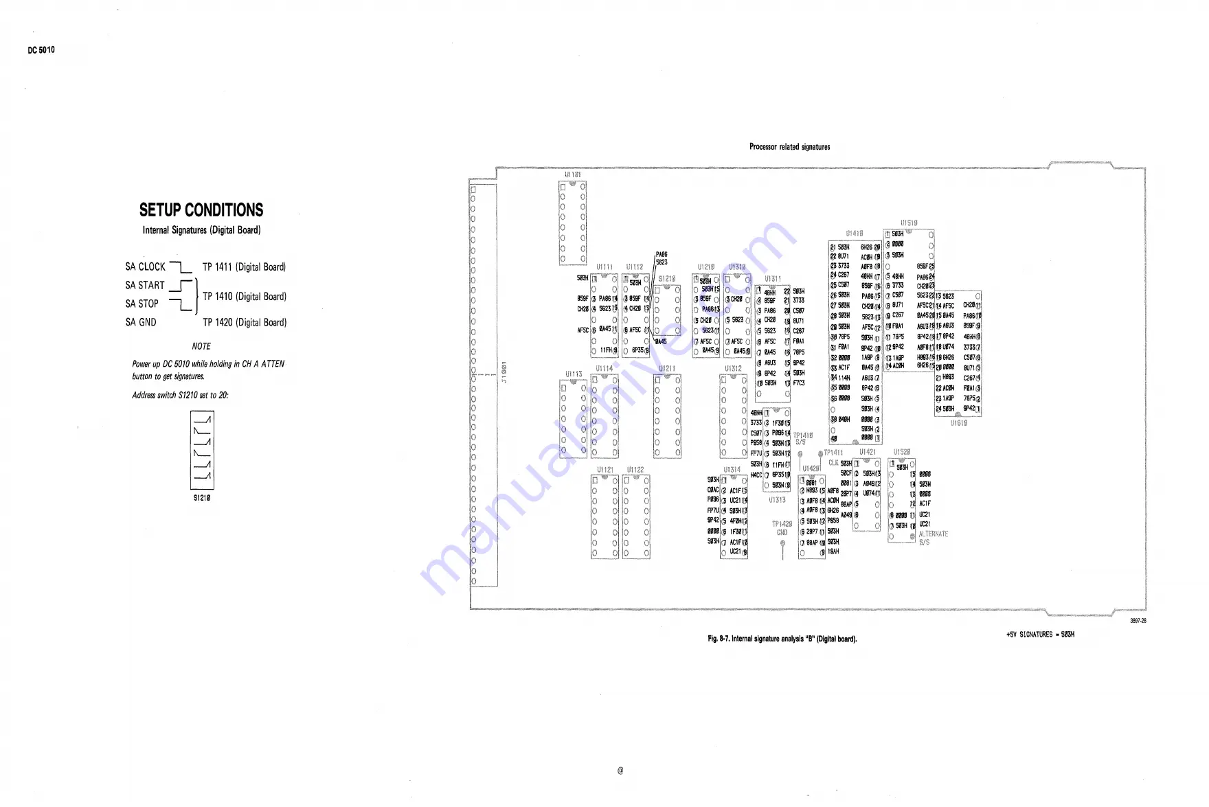 Tektronix DC5010 Instruction Manual Download Page 318