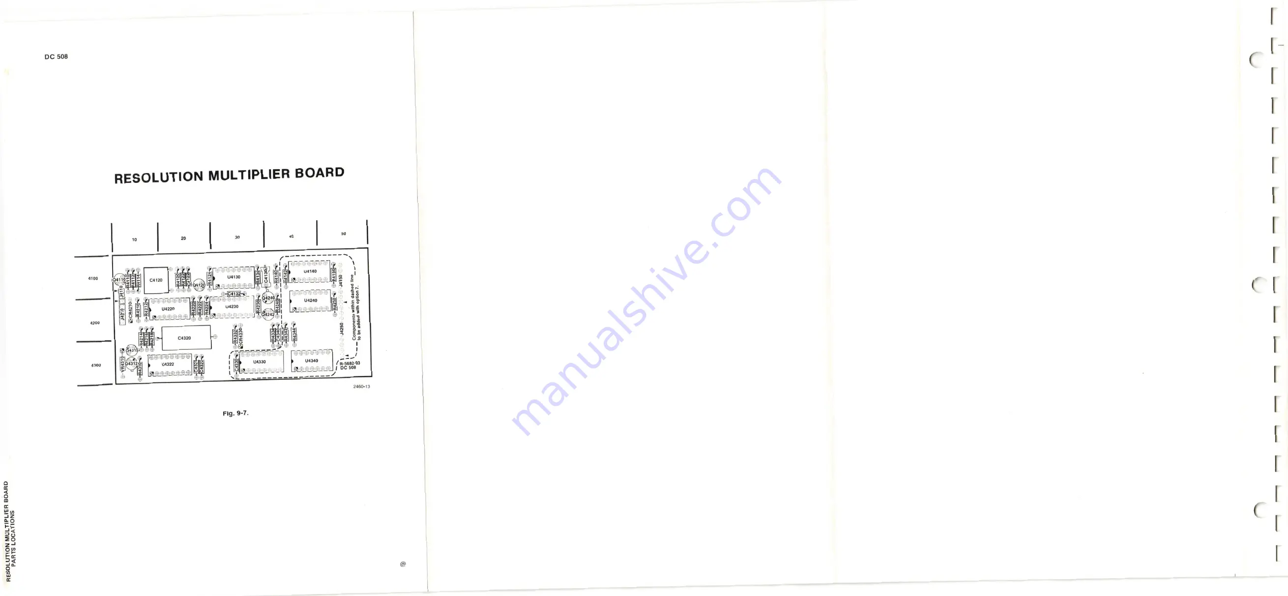 Tektronix DC508 Instruction Manual Download Page 54