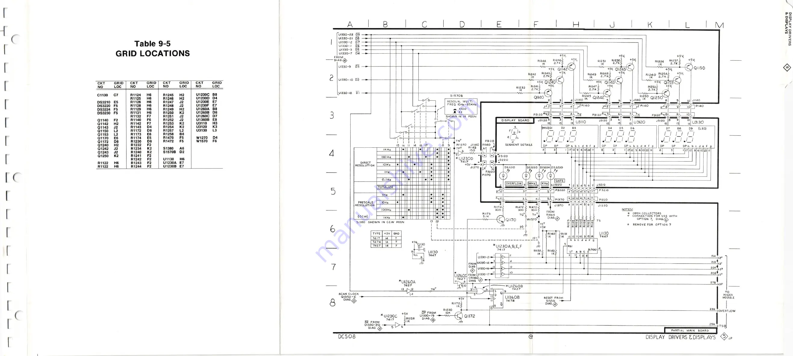 Tektronix DC508 Instruction Manual Download Page 60