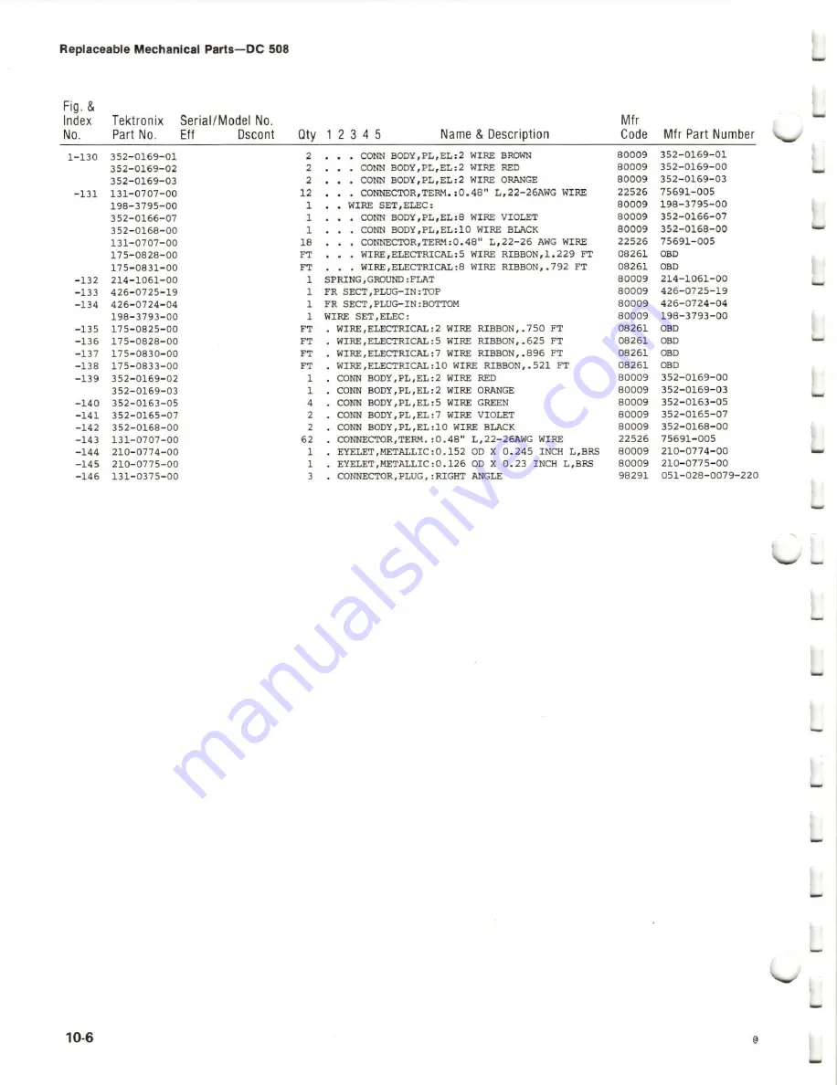 Tektronix DC508 Instruction Manual Download Page 67