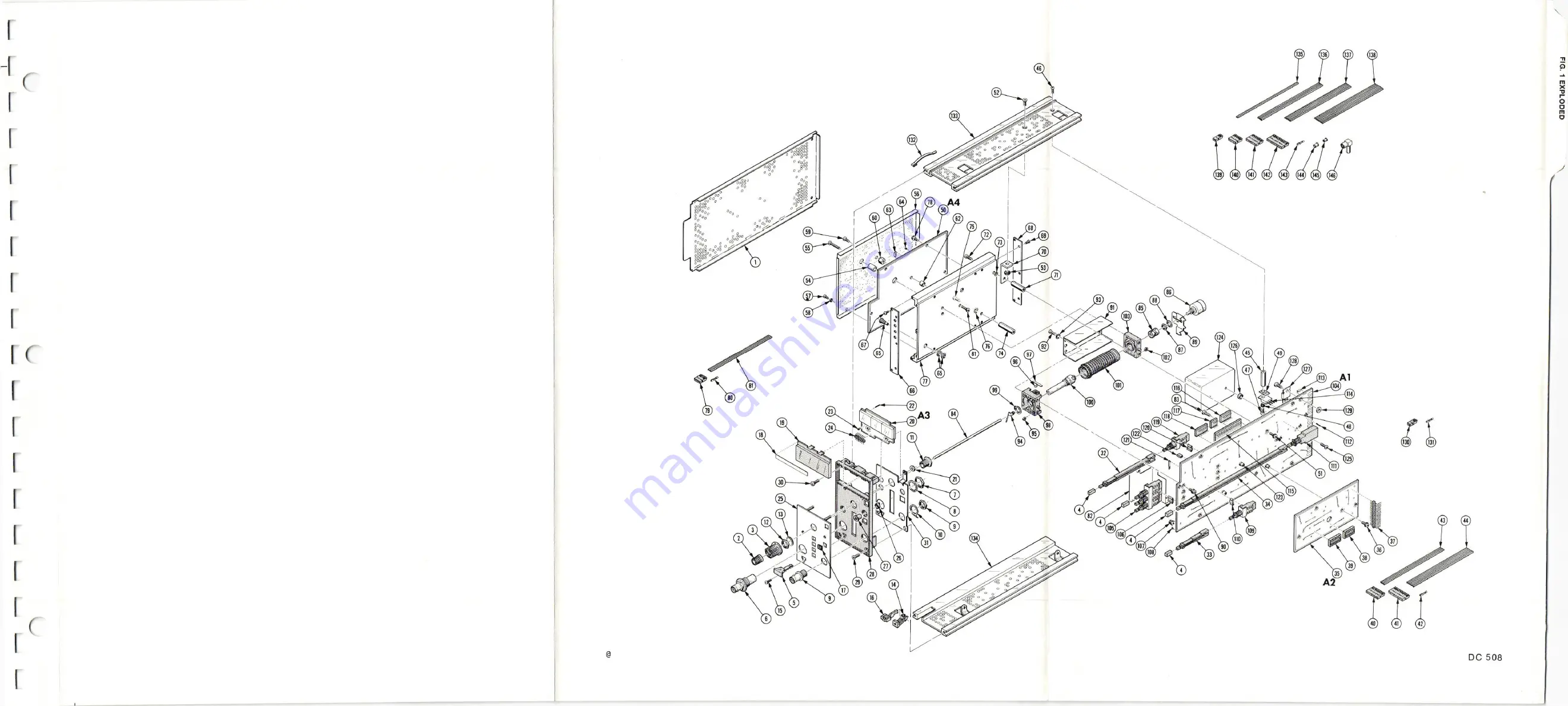 Tektronix DC508 Instruction Manual Download Page 68