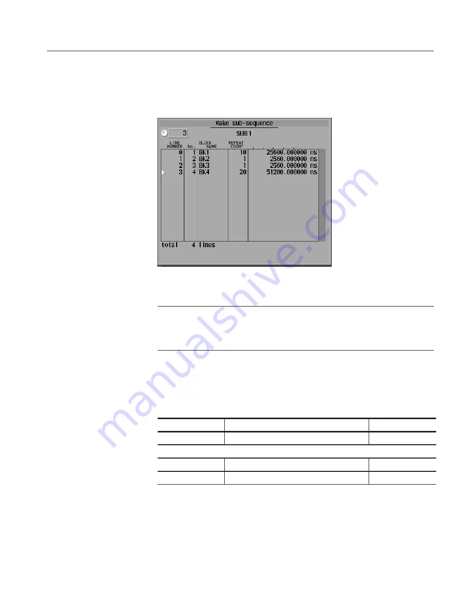 Tektronix DG2020A User Manual Download Page 156