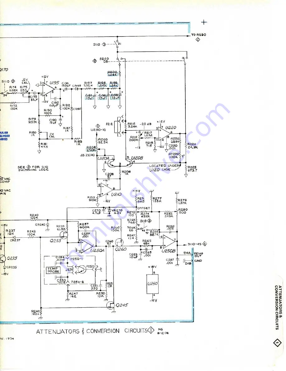 Tektronix DM 502 Скачать руководство пользователя страница 40