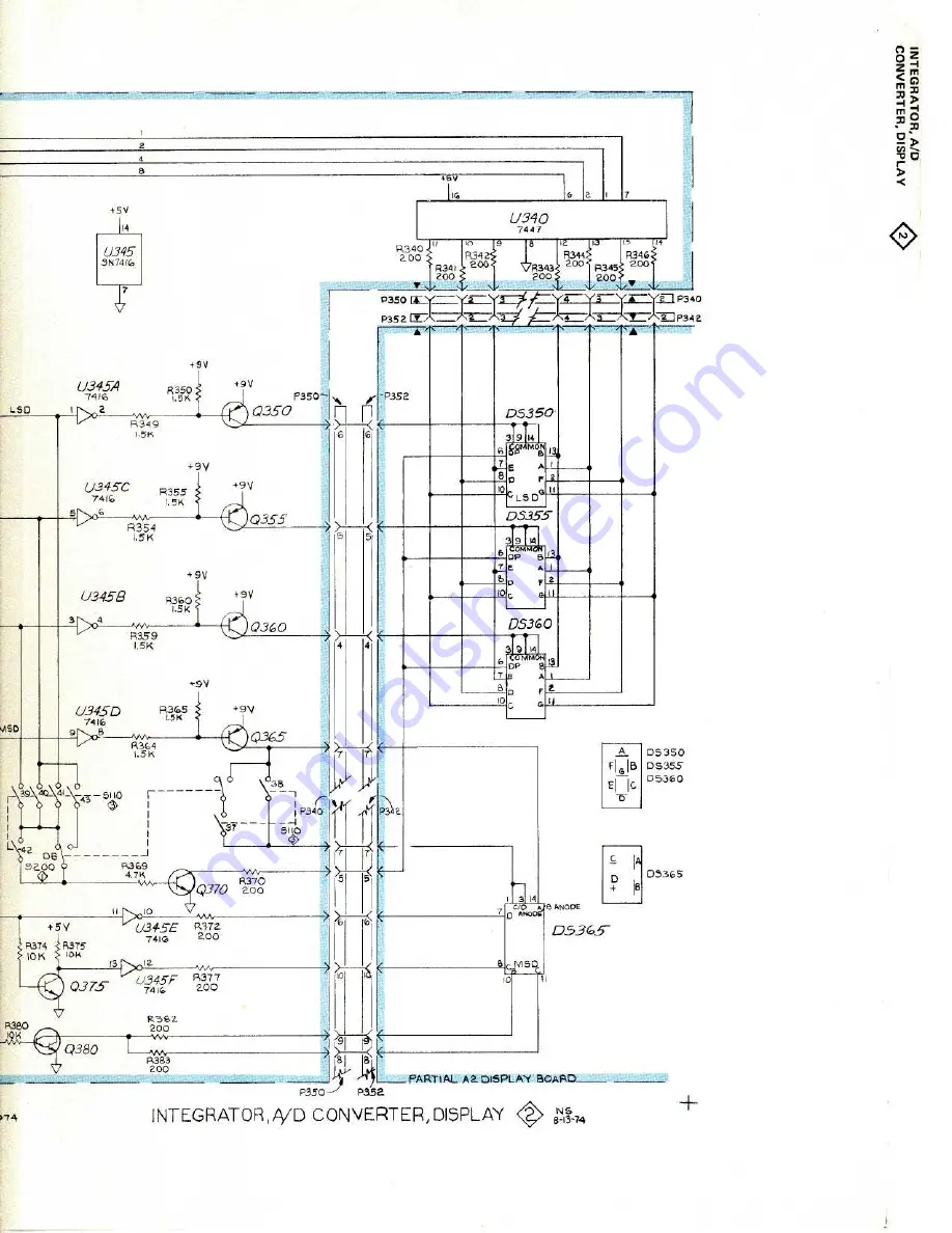 Tektronix DM 502 Скачать руководство пользователя страница 42