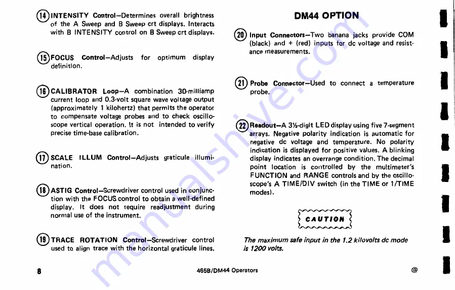 Tektronix DM44 Скачать руководство пользователя страница 18