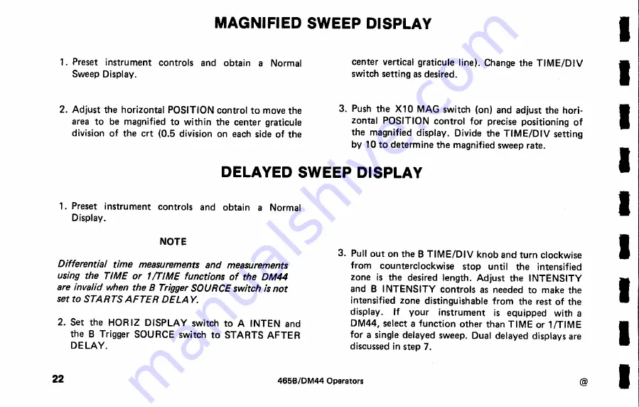 Tektronix DM44 Instruction Manual Download Page 32