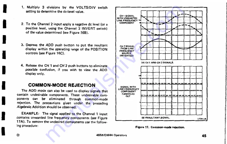 Tektronix DM44 Instruction Manual Download Page 55