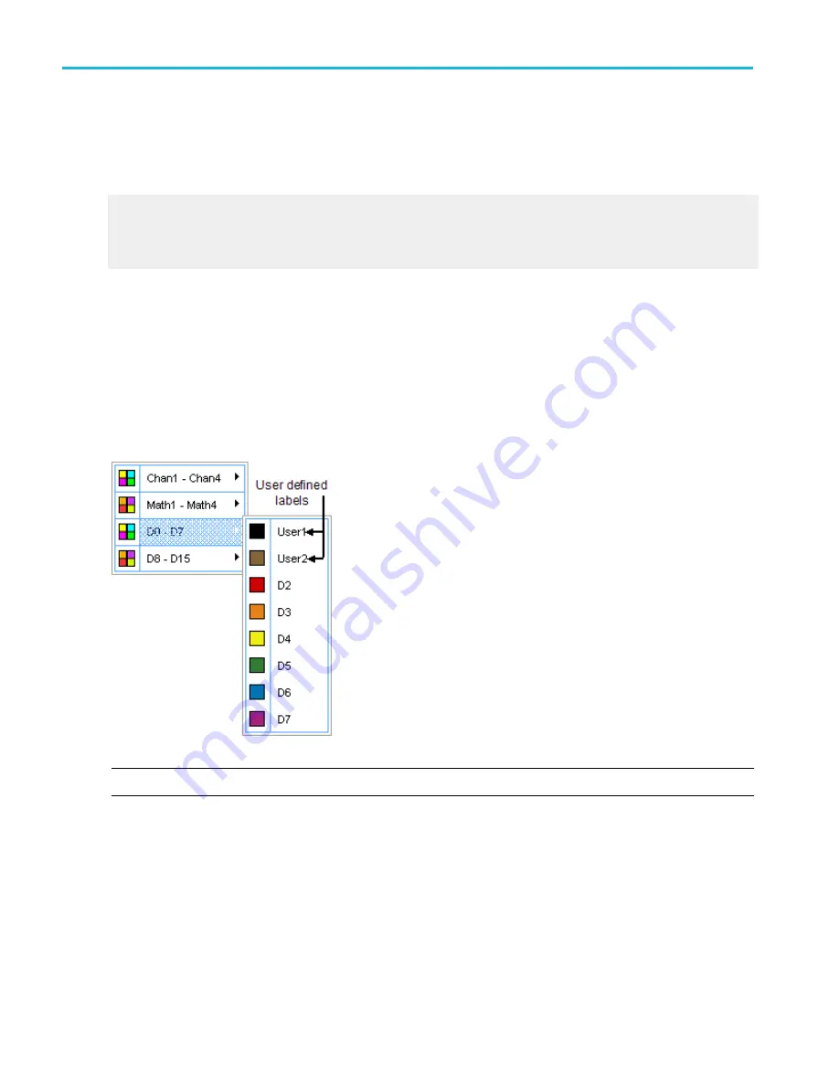 Tektronix DPO2304SX Printable Help Download Page 168