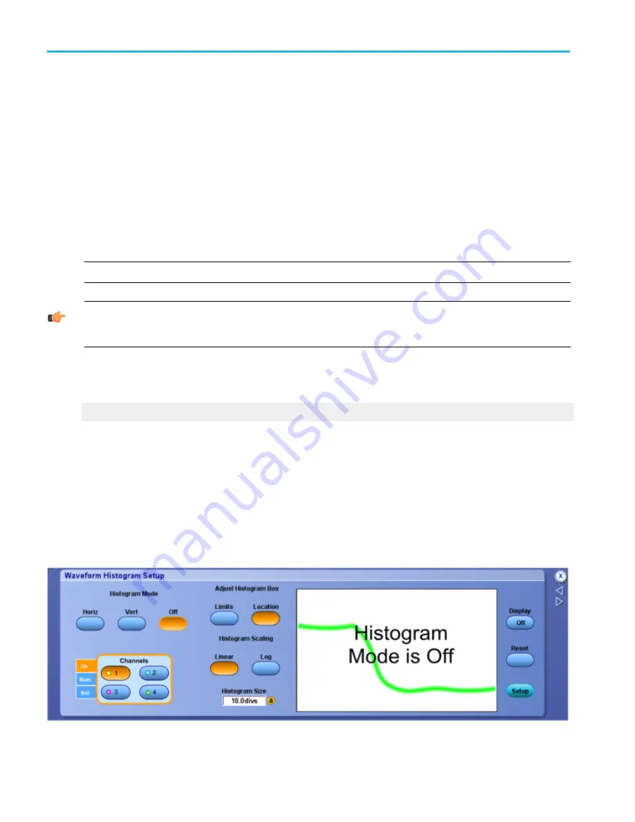 Tektronix DPO2304SX Printable Help Download Page 324