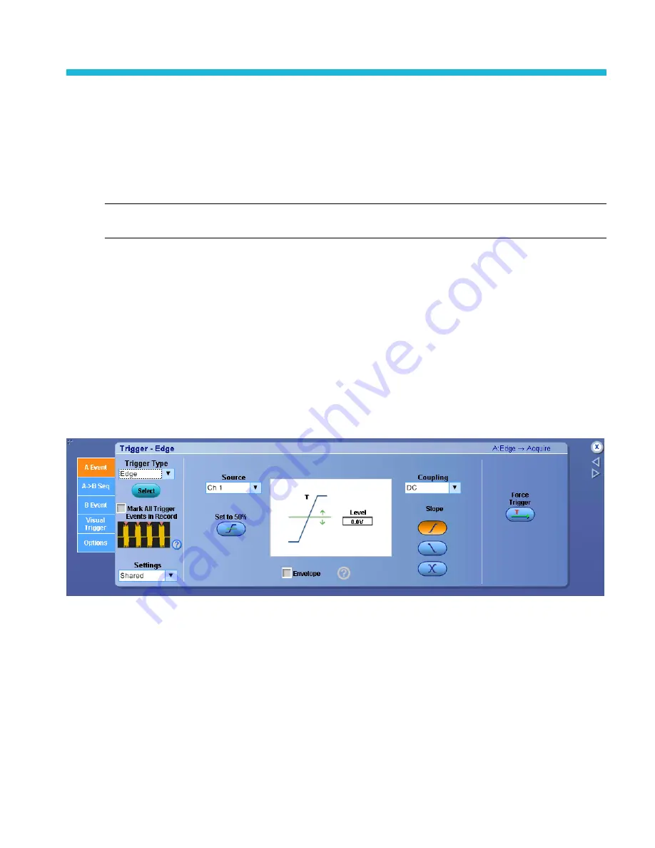 Tektronix DPO2304SX Printable Help Download Page 409