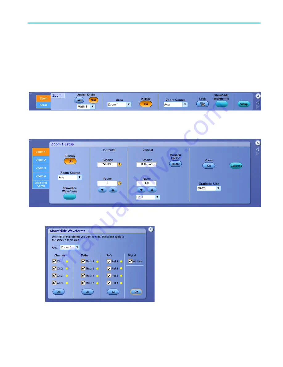 Tektronix DPO2304SX Скачать руководство пользователя страница 515