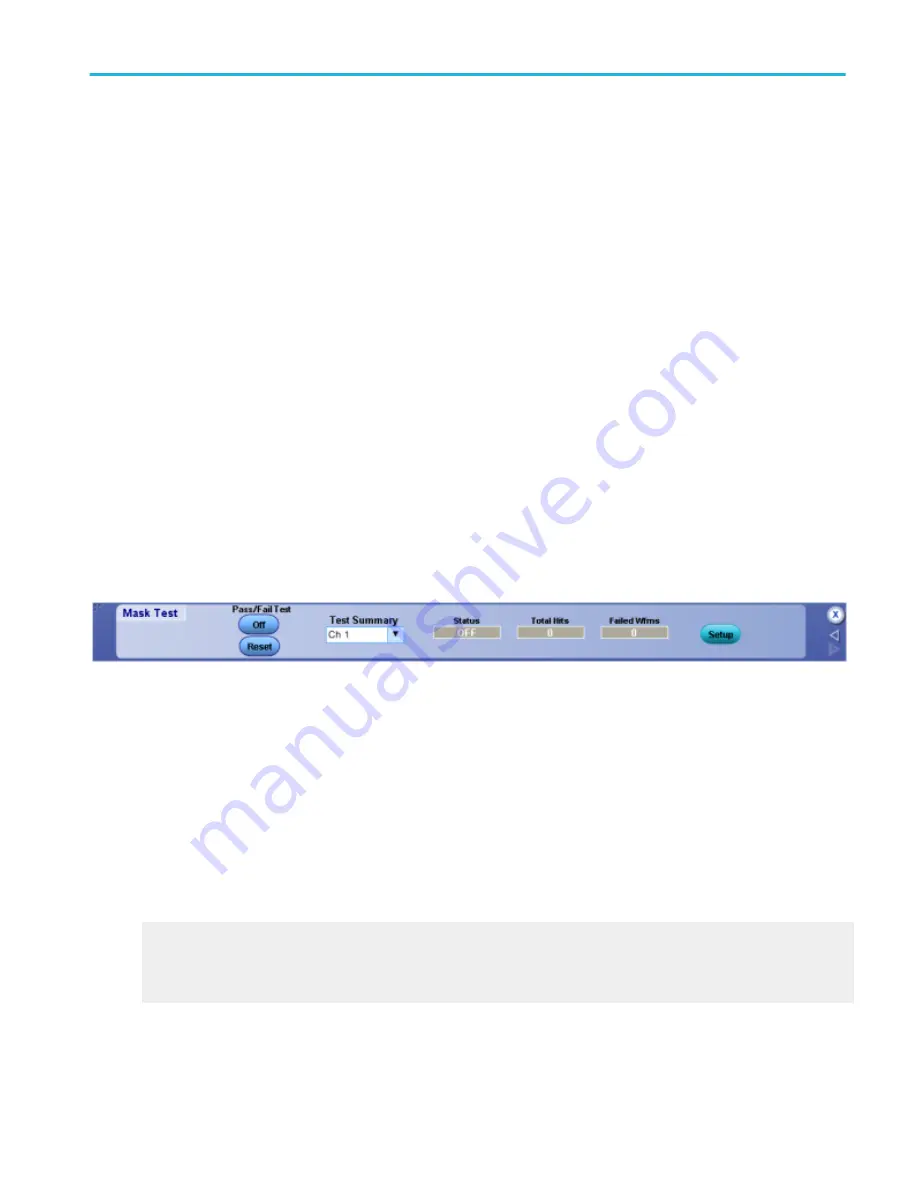 Tektronix DPO2304SX Printable Help Download Page 839