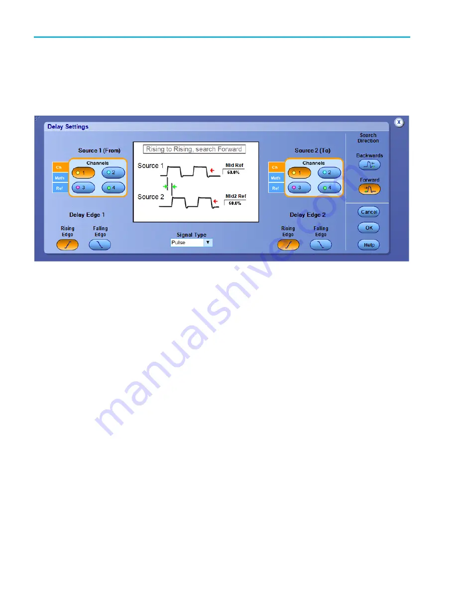 Tektronix DPO2304SX Printable Help Download Page 840