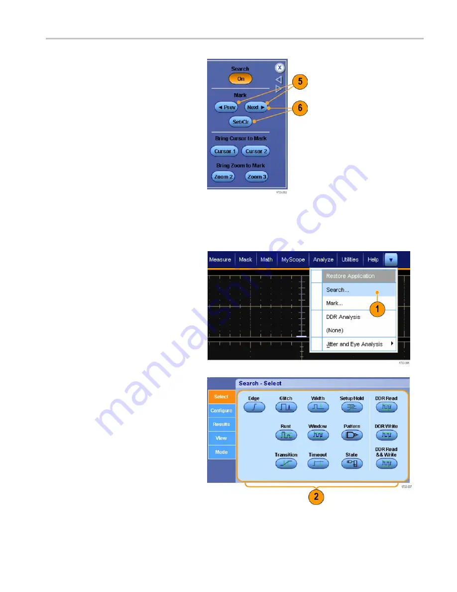 Tektronix DPO7054 User Manual Download Page 128