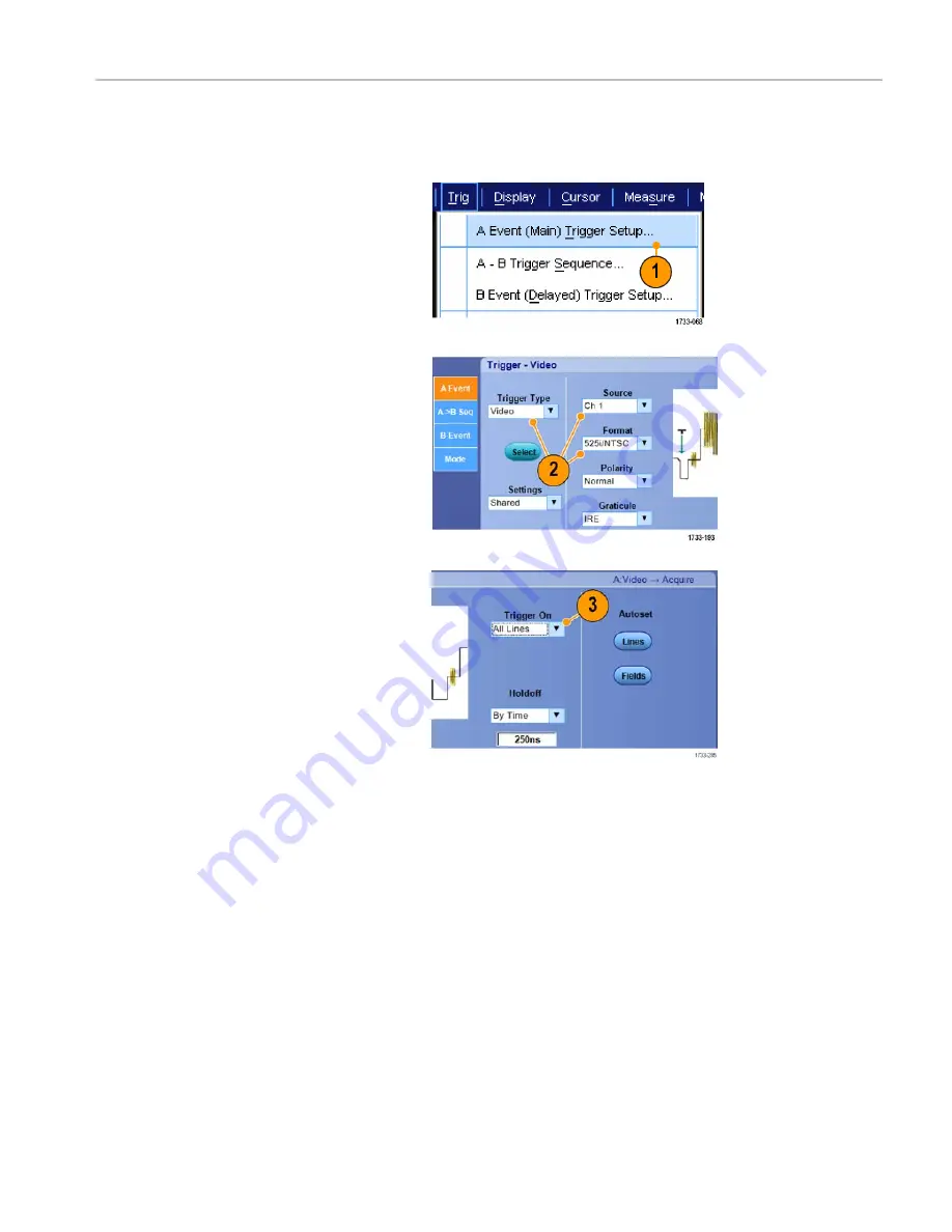 Tektronix DPO7054 User Manual Download Page 188