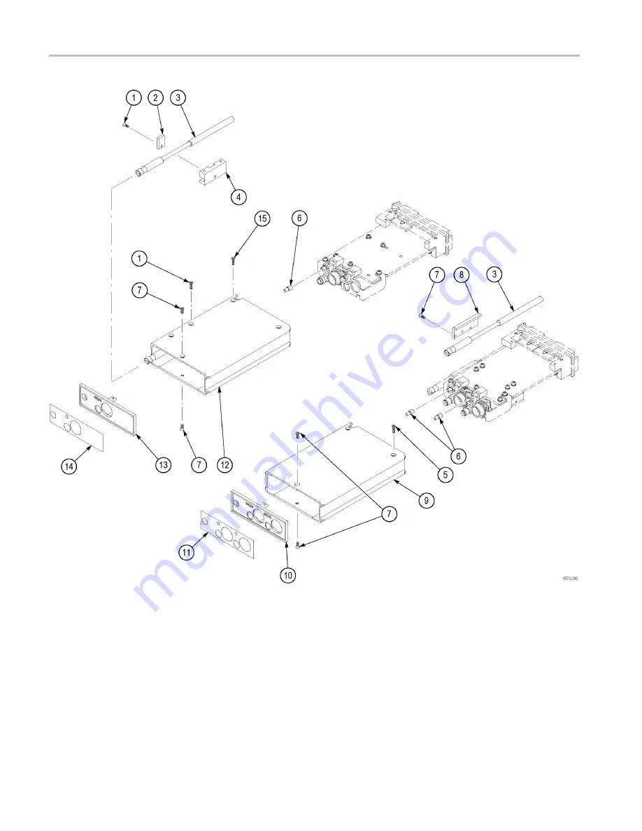 Tektronix DSA8300 Service Manual Download Page 130