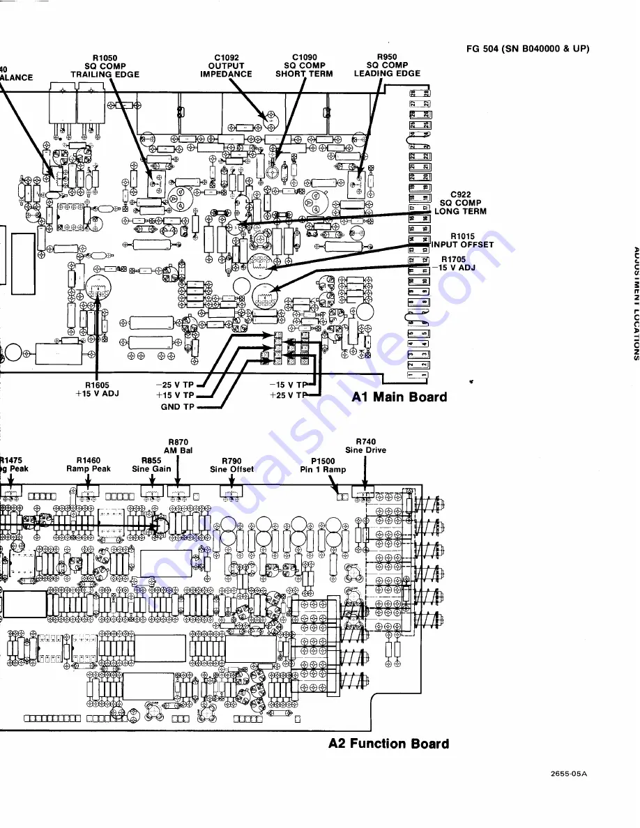 Tektronix FG 504 Скачать руководство пользователя страница 128