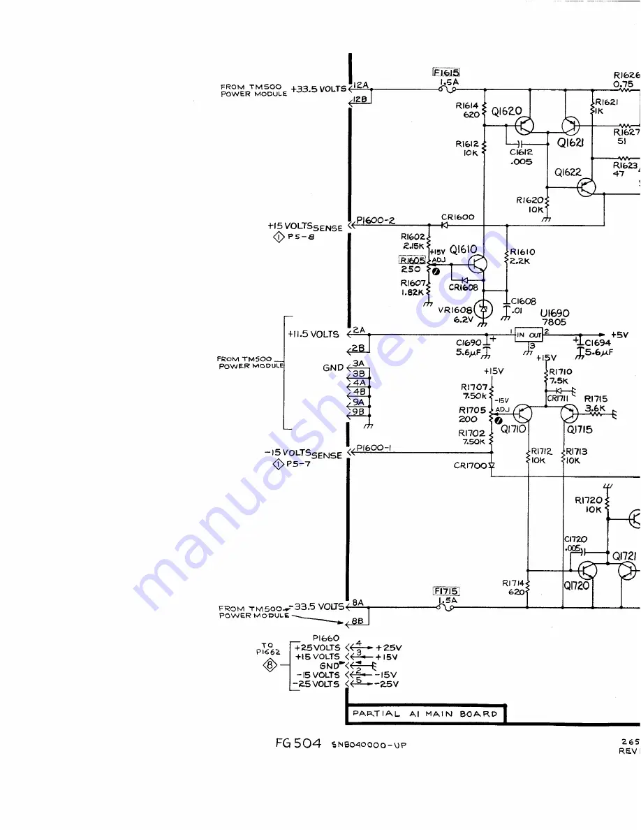 Tektronix FG 504 Скачать руководство пользователя страница 162