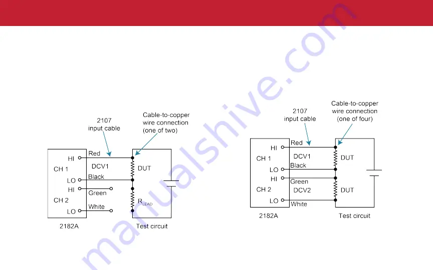 Tektronix Keithley 2182A Quick Start Manual Download Page 12