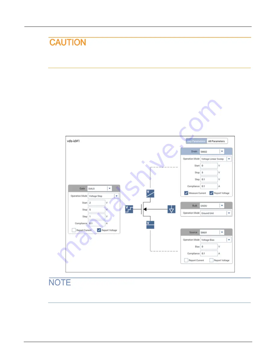 Tektronix Keithley 4200-SMU User Manual Download Page 37