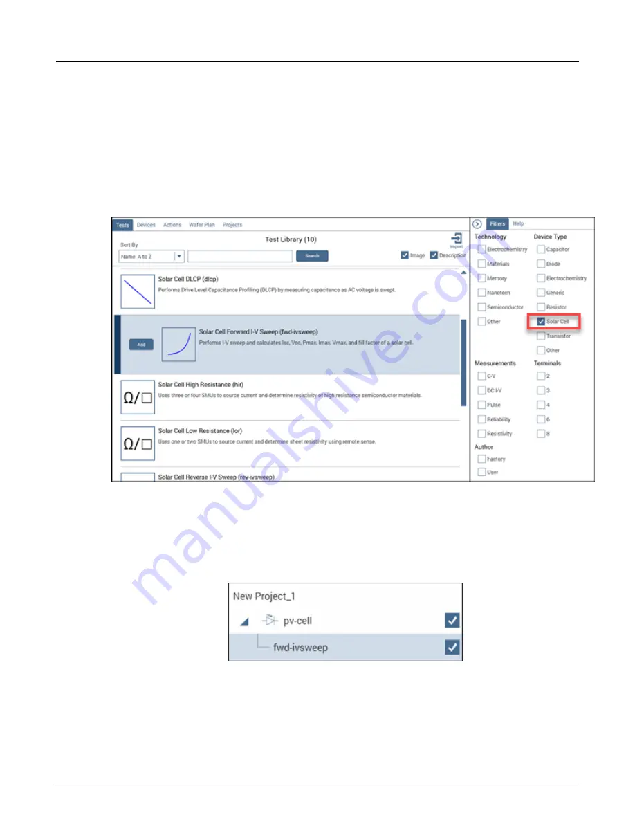 Tektronix KEITHLEY 4200A User Manual Download Page 79