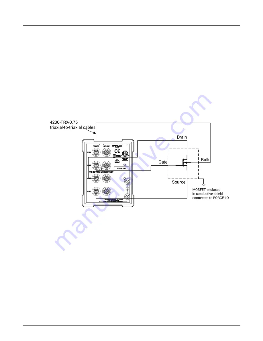 Tektronix KEITHLEY 4200A User Manual Download Page 101