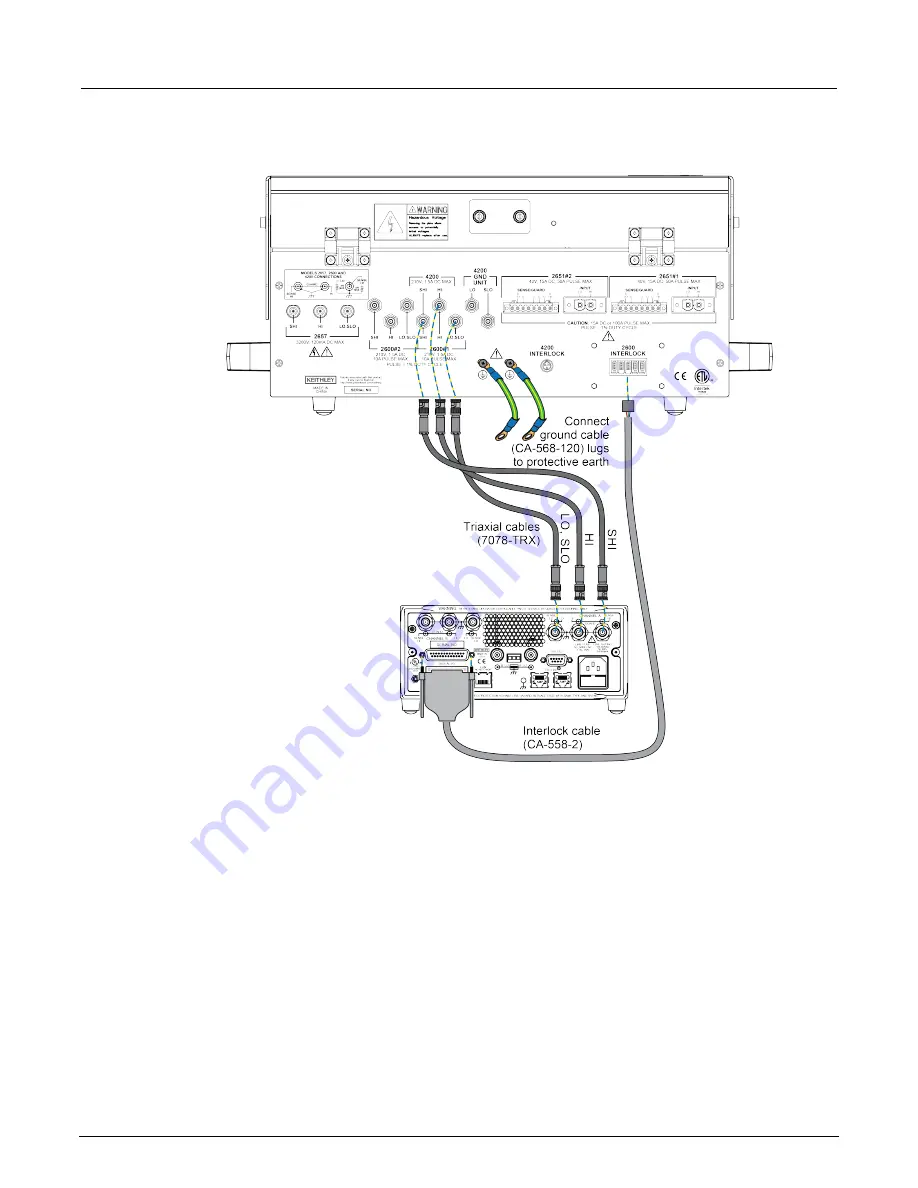 Tektronix KEITHLEY 8010 User Manual Download Page 60