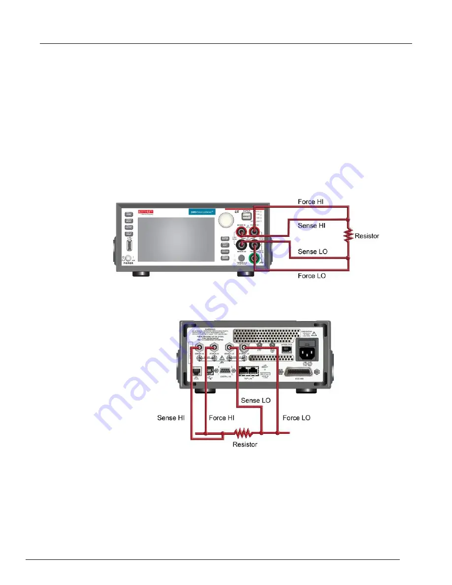 Tektronix Keithley SourceMeter 2450 User Manual Download Page 42