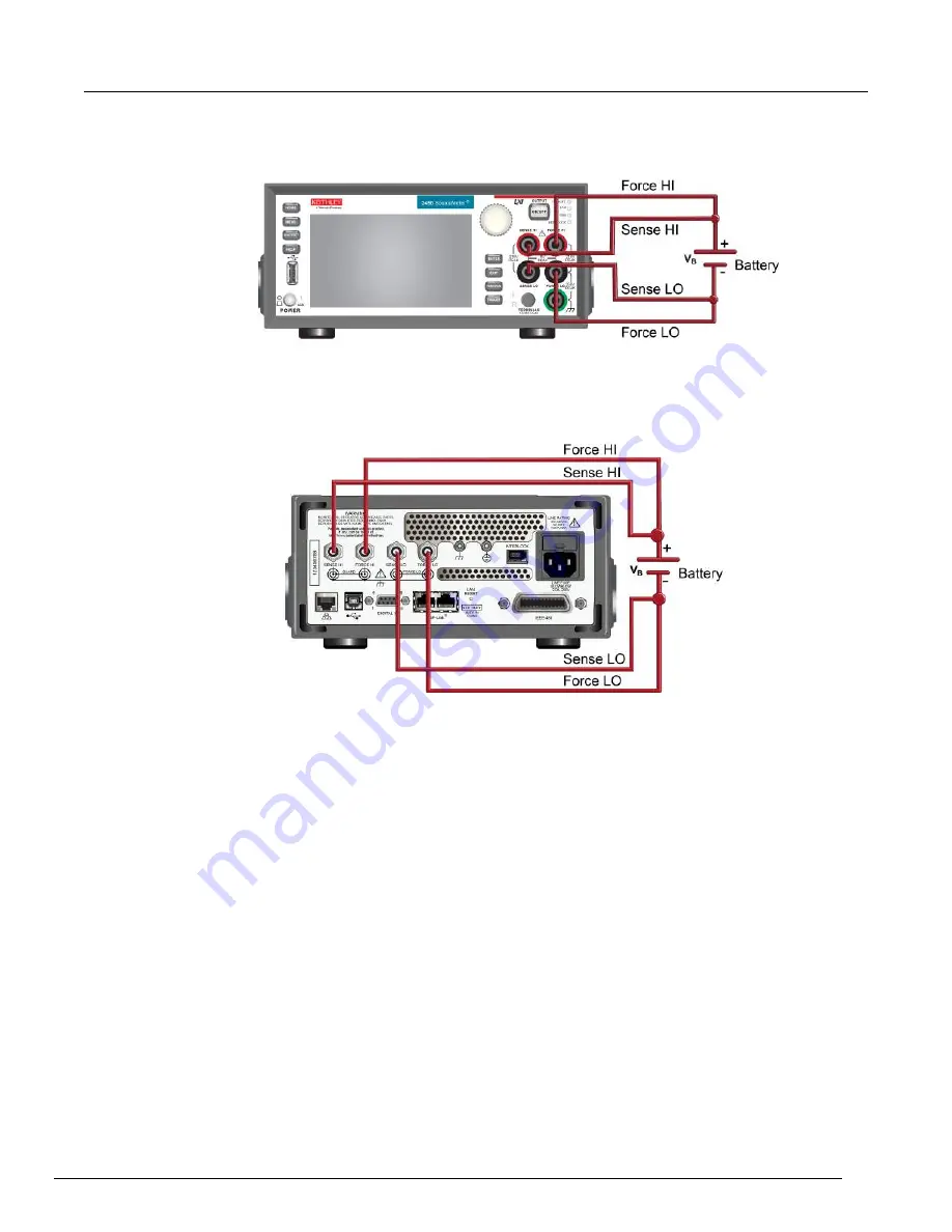 Tektronix Keithley SourceMeter 2450 User Manual Download Page 78