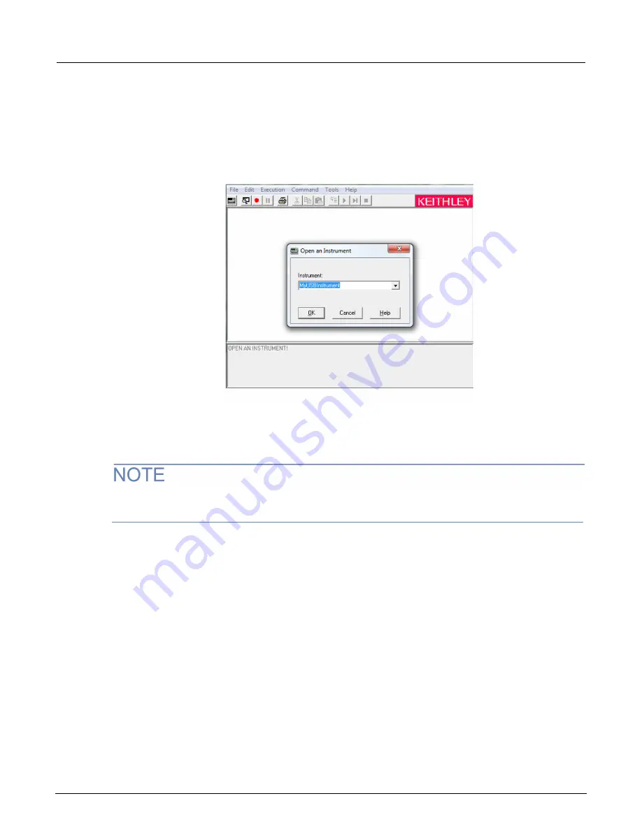 Tektronix Keithley SourceMeter 2470 Reference Manual Download Page 56