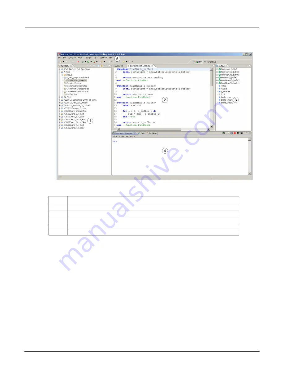 Tektronix Keithley SourceMeter 2470 Reference Manual Download Page 619